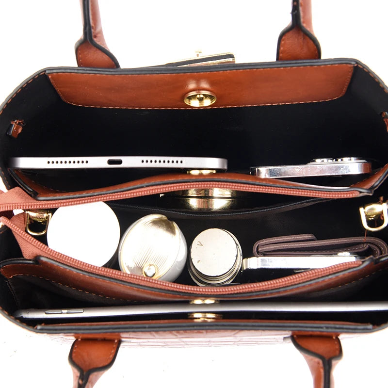 A95 Soft Leather Handbags Designer  Shoulder Bag