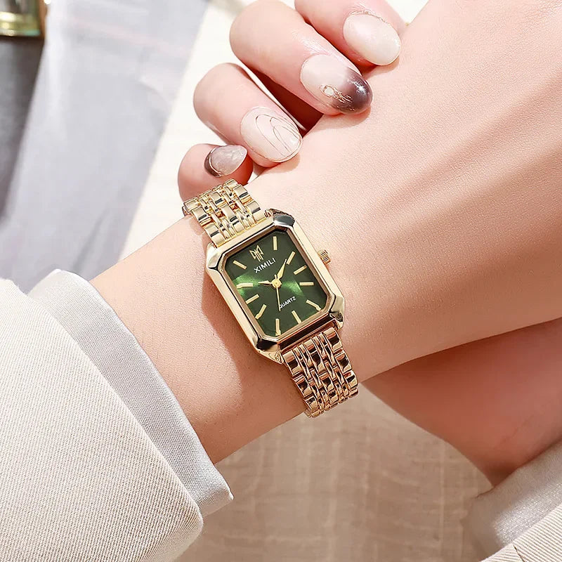 C98 Stainless Steel Strap Watch Women Luxury Gift Quartz Watch