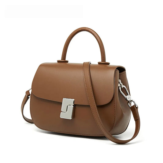 A105 handbag, women's shoulder bag, crossbody bag, saddle bag