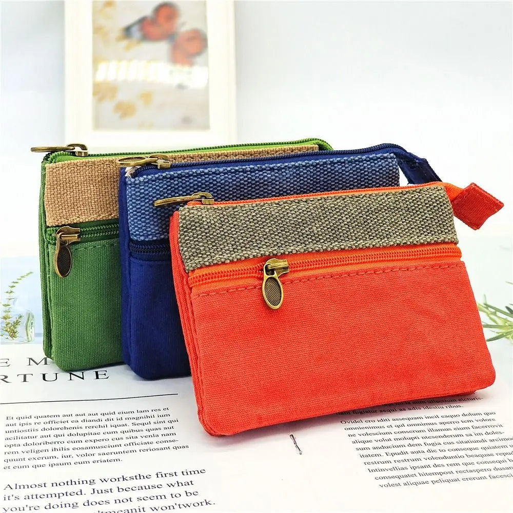 A13 Cotton Coin Purse Cute Portable Wallet Card Bag Girls