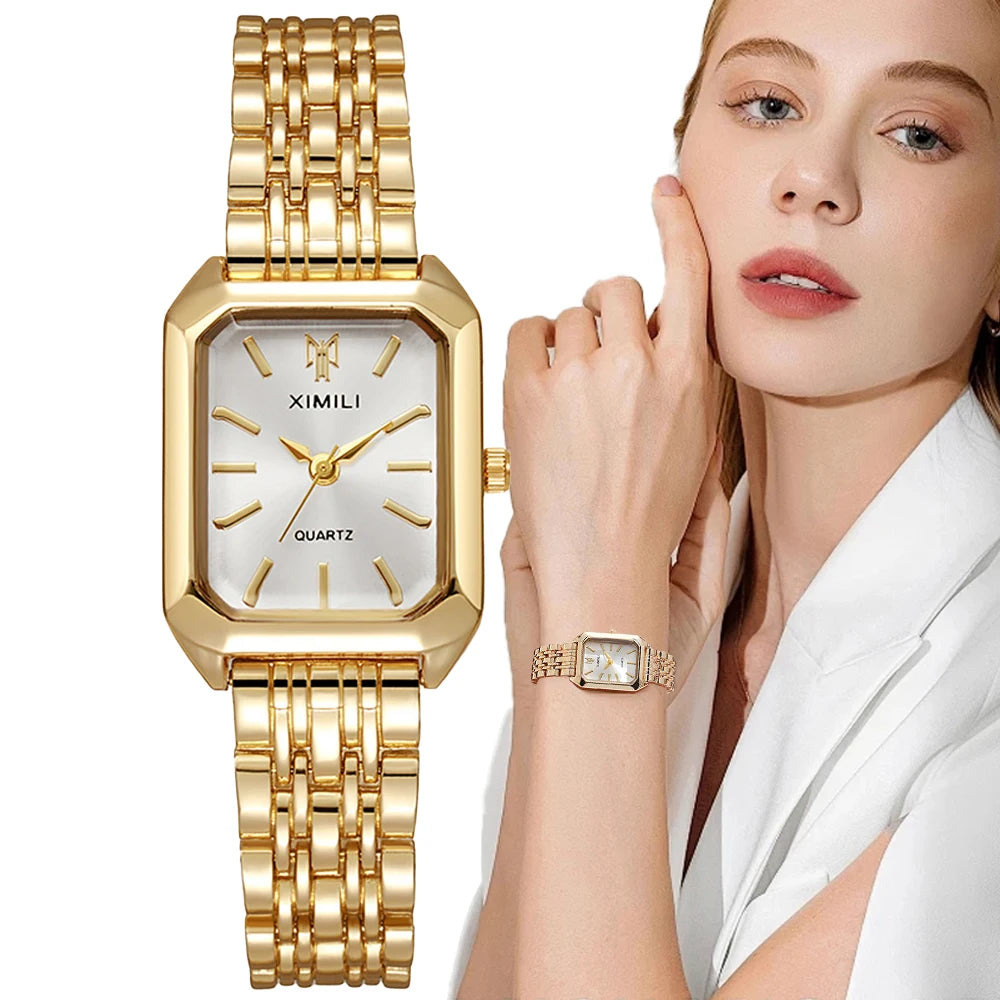 C240 Luxury ladies fashion quartz watch gold plated ladies watch business