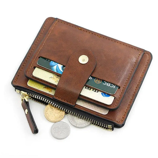 A15 Small Men's Credit ID Card Holder