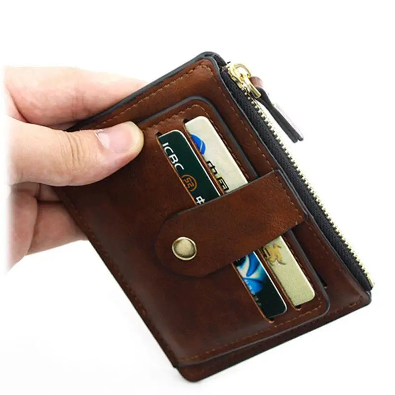 A15 Small Men's Credit ID Card Holder