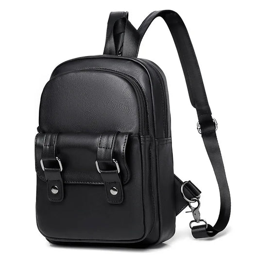 A55 Good Quality Pu Leather Men Bag Casual Business