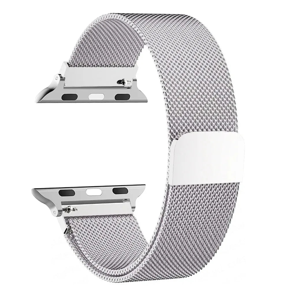 M15 for Apple Watch Bands 45mm 44mm 40mm 41mm 42mm 38mm Magnetic bracelet iwatch series 10 9 8 7 6 5 4 ultra2 49mm Band