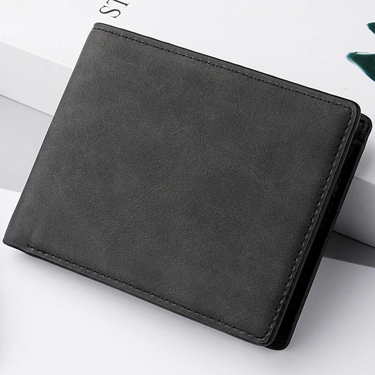 A27 Genuine leather wallet small purse design dollar price top quality men's thin wallet