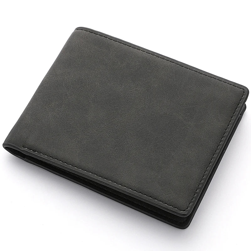 A27 Genuine leather wallet small purse design dollar price top quality men's thin wallet