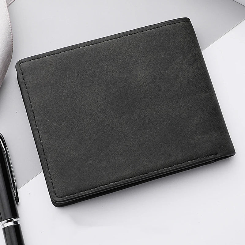 A27 Genuine leather wallet small purse design dollar price top quality men's thin wallet