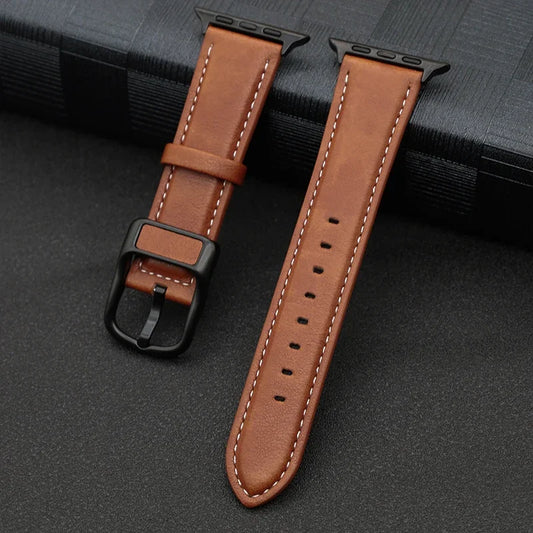 M13 PU Leather strap For Apple watch band 44mm 45mm 41mm 40mm 42mm 46mm correa bracelet iWatch series 4 5 6 SE 7 8 9 10 ultra/2 49mm