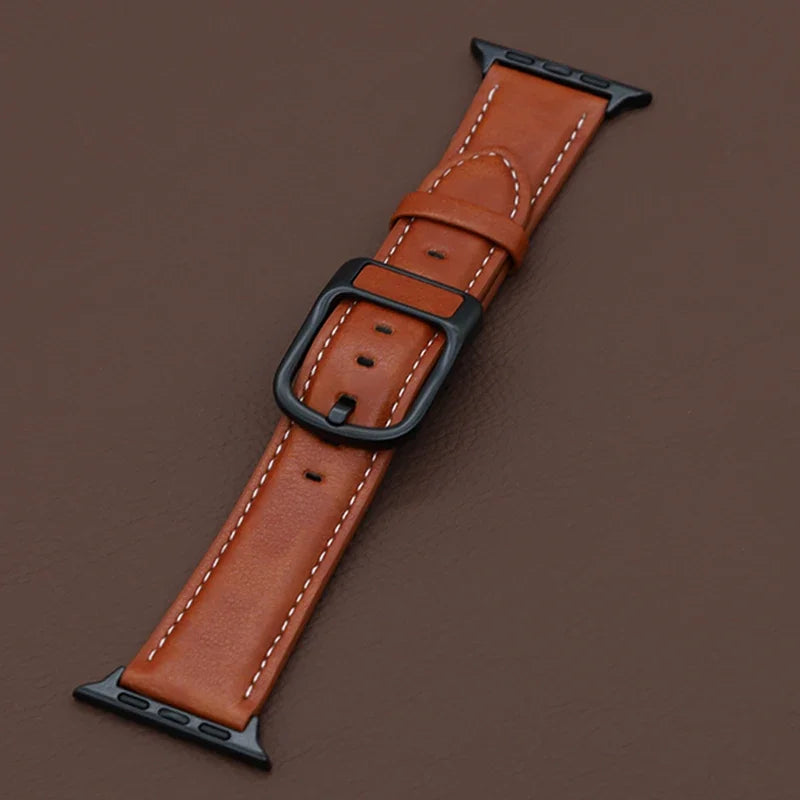 M13 PU Leather strap For Apple watch band 44mm 45mm 41mm 40mm 42mm 46mm correa bracelet iWatch series 4 5 6 SE 7 8 9 10 ultra/2 49mm