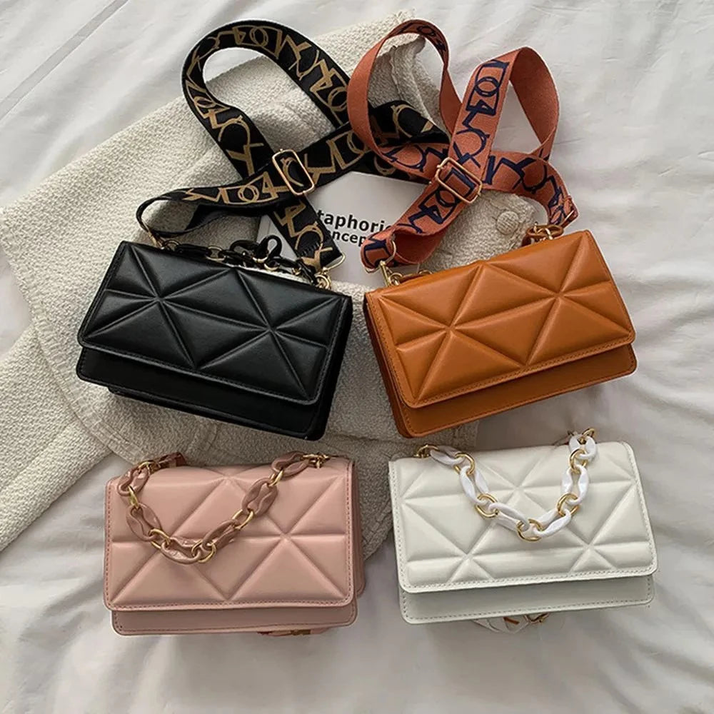 A33 Shoulder Bags Leather Crossbody Bags Chain Shopping Clutches